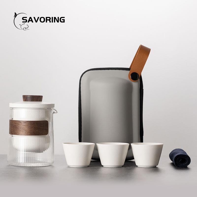 Camping Cooking Utensil Set - بسيطة الصينية طقم شاي سيراميك 1