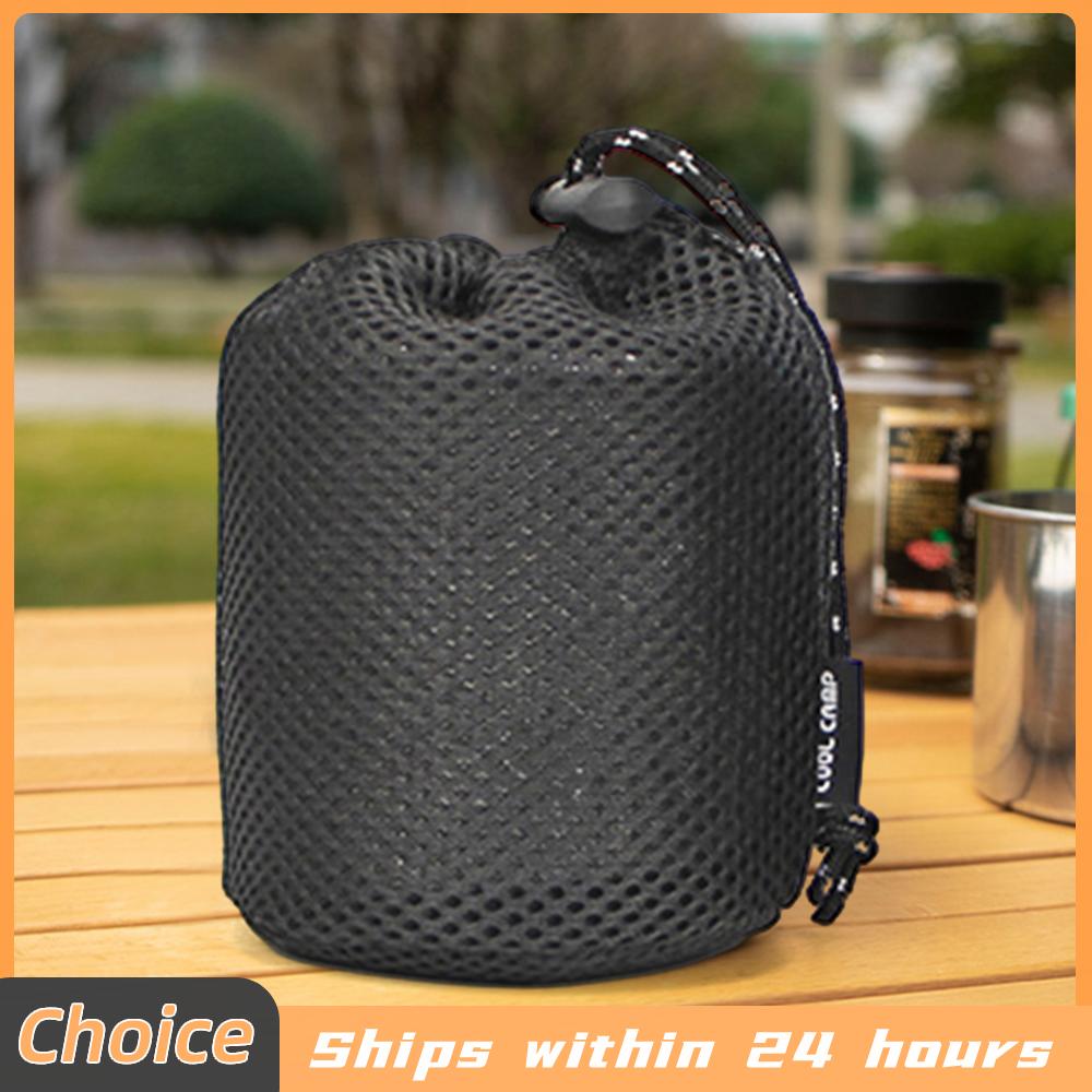 Camping Cooking Set With Bag - حقيبة تخزين أواني الطهي للتخييم في