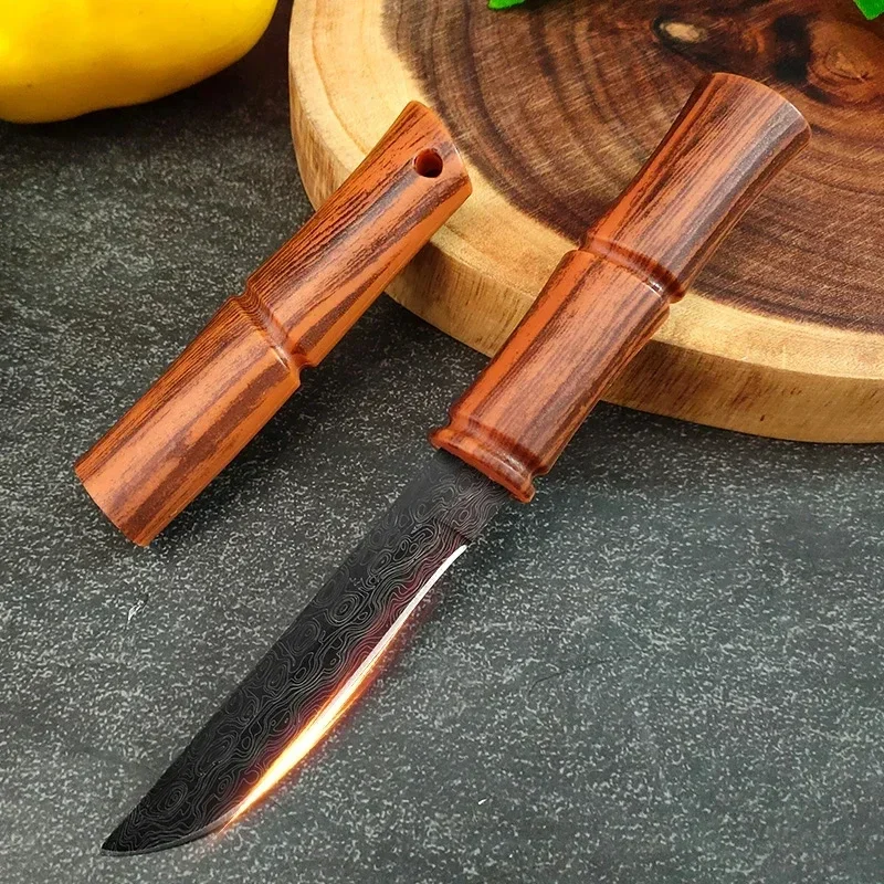 Camping Cooking Multi Tool - سكين فائدة بمقبض بلاستيكي ، شريحة