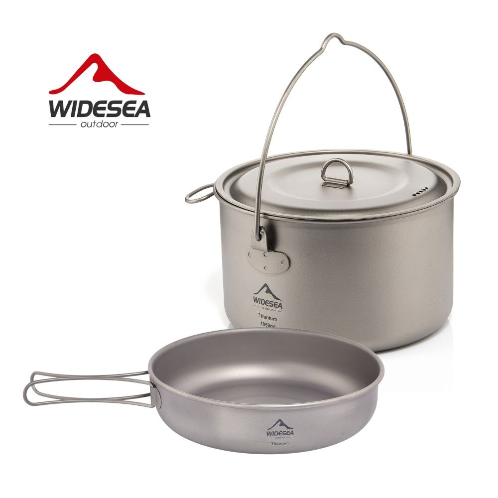 Camping Cooking Utensil Set - أدوات طاولة تخييم واسعة من التيتانيوم