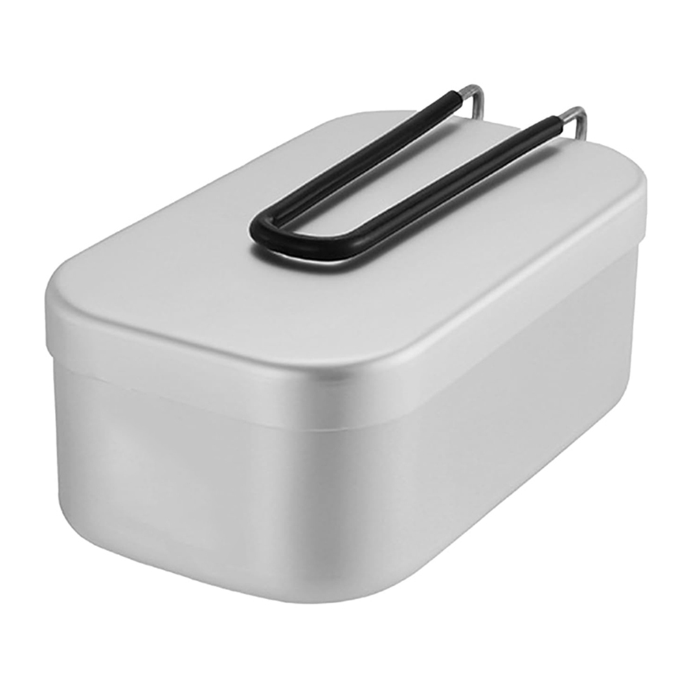 Camping Cooking Sets - 800 مللي صناديق الغداء الألومنيوم في