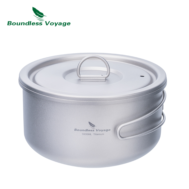 Camping Cooking Sets - وعاء تخييم من التيتانيوم بدون حدود