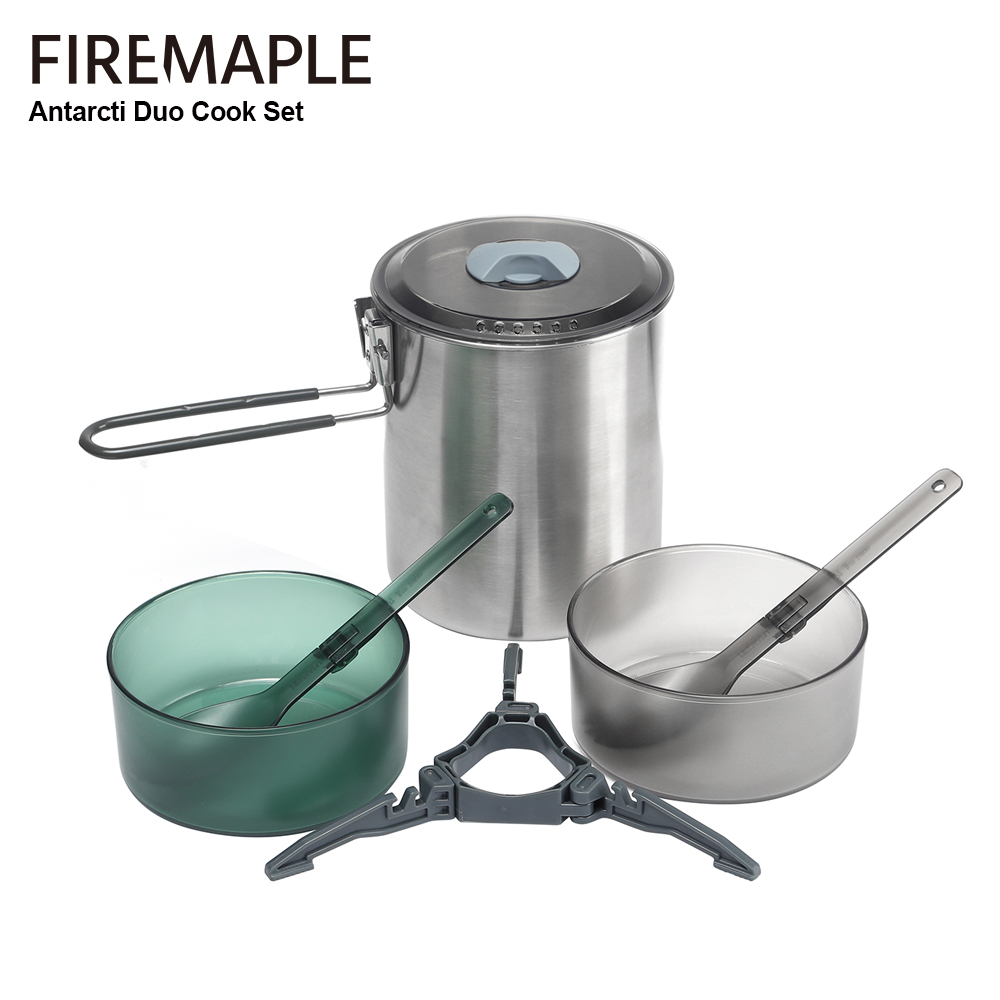 Quechua Camping Cooking Set - طقم طهي للتخييم من فاير-مابل أنتاركتي