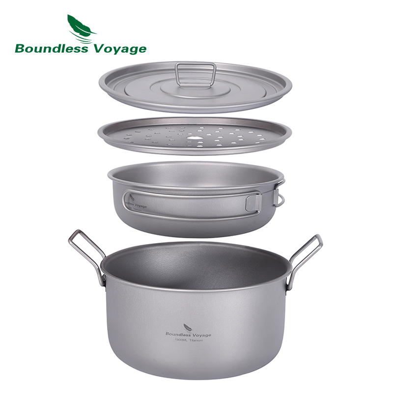 Camping Cooking Utensil Set - رحلة لا حدود لها-وعاء طهي متعدد