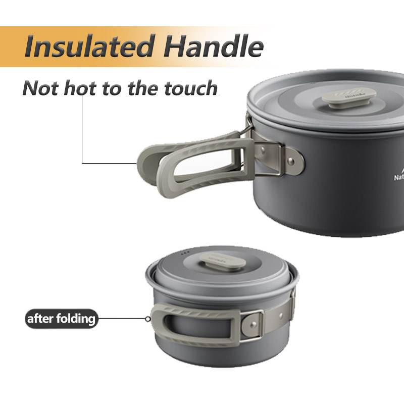 طقم أدوات طهي للتخييم من نيتشر - مراجعة Quechua Camping Cooking Set وسعره