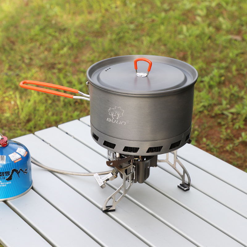 وعاء طهي للتخييم الخارجي ، أوا - مراجعة Camping Cooking Set Stainless Steel وسعره