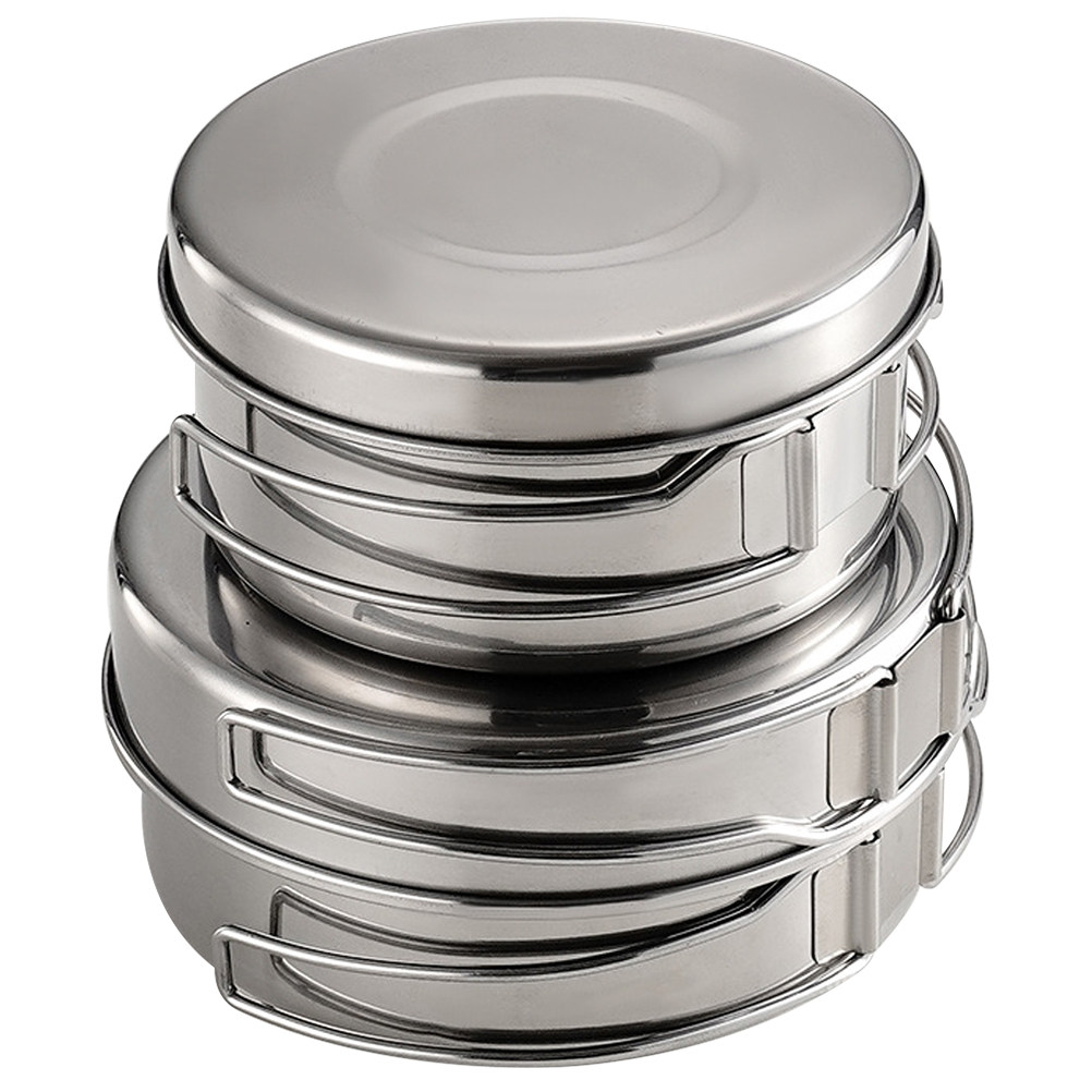 مجموعة أدوات طهي للتخييم من ال - مراجعة Camping Cooking Set Stainless Steel وسعره