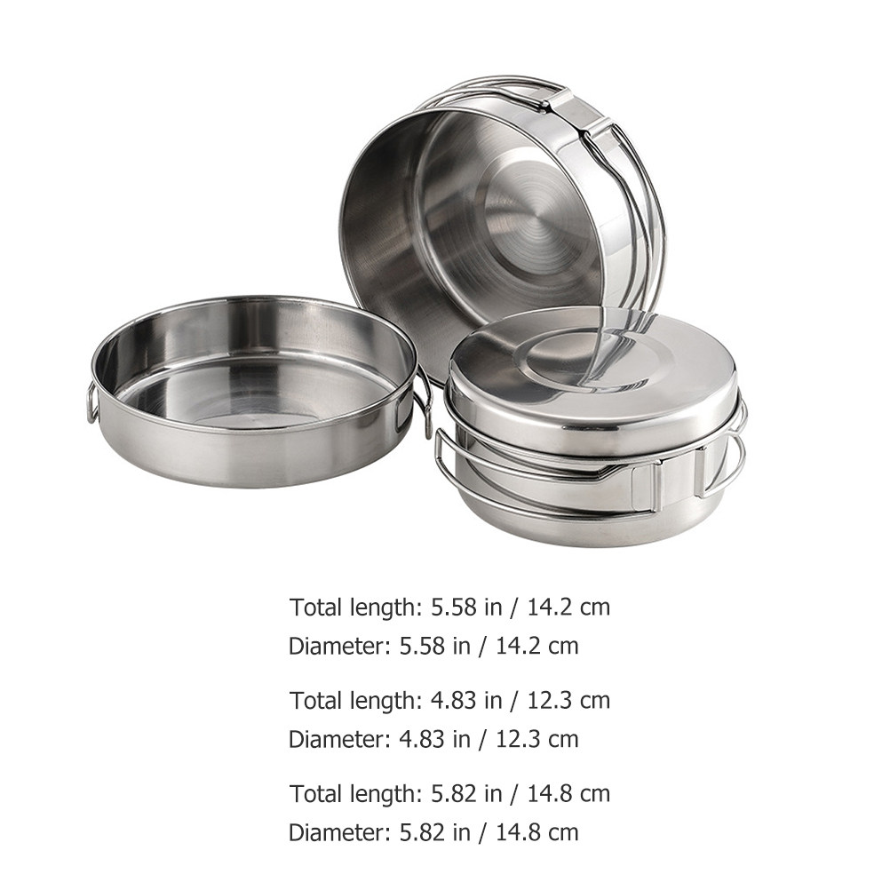 مجموعة أدوات طهي للتخييم من ال - مراجعة Camping Cooking Set Stainless Steel وسعره