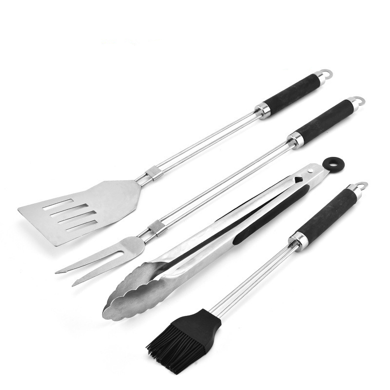 طقم أدوات شواء 4 قطع من الفولا - مراجعة Camping Cooking Sets وسعره
