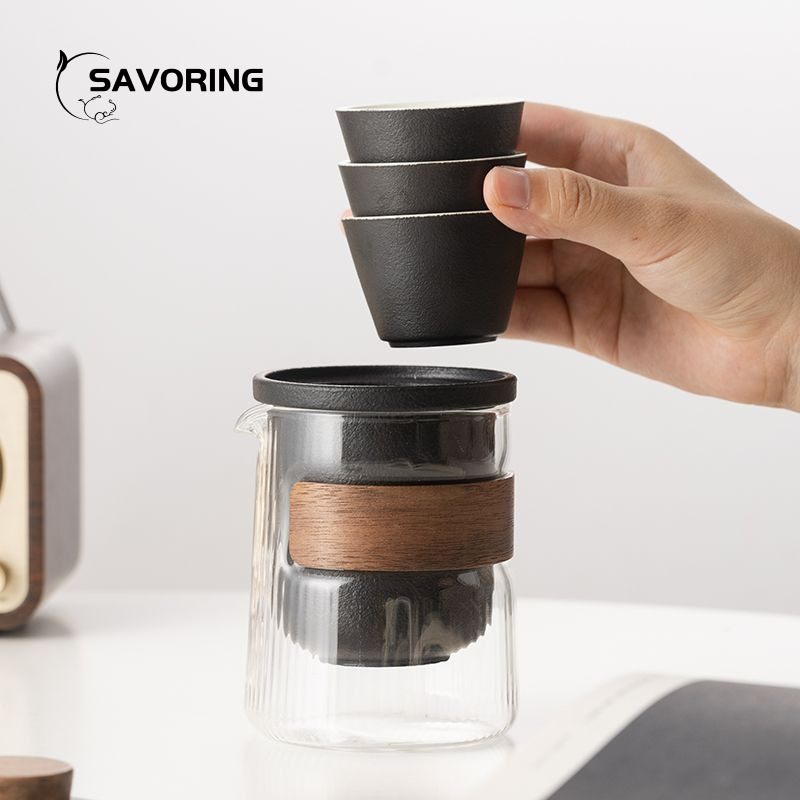 بسيطة الصينية طقم شاي سيراميك  - مراجعة Camping Cooking Utensil Set وسعره