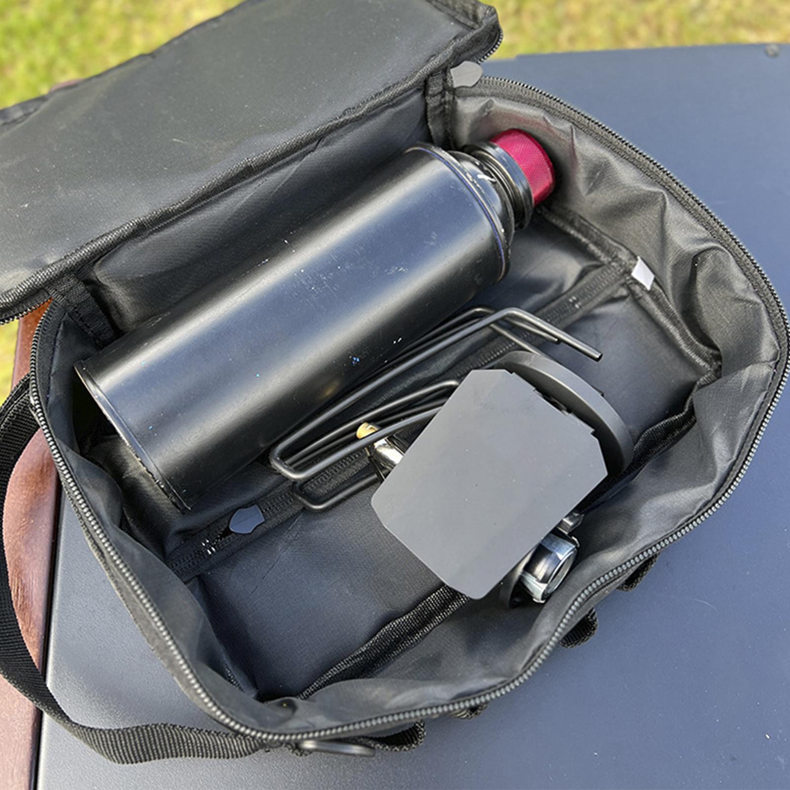 مخيم منظم مطبخ متعدد جيوب حامل - مراجعة Camping Cooking Caddy وسعره