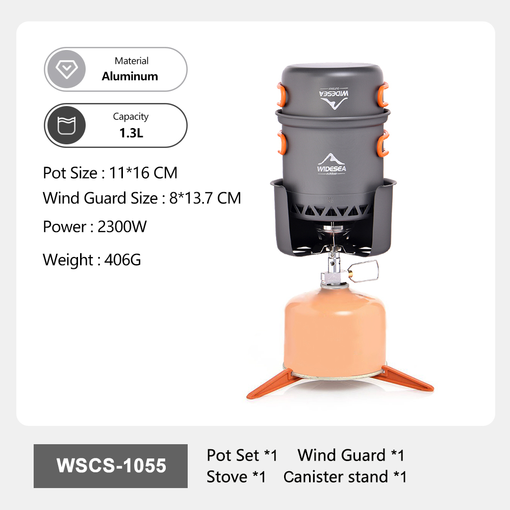 Widesea المحمولة موقد للتخييم  - مراجعة Camping Cooking All In One وسعره