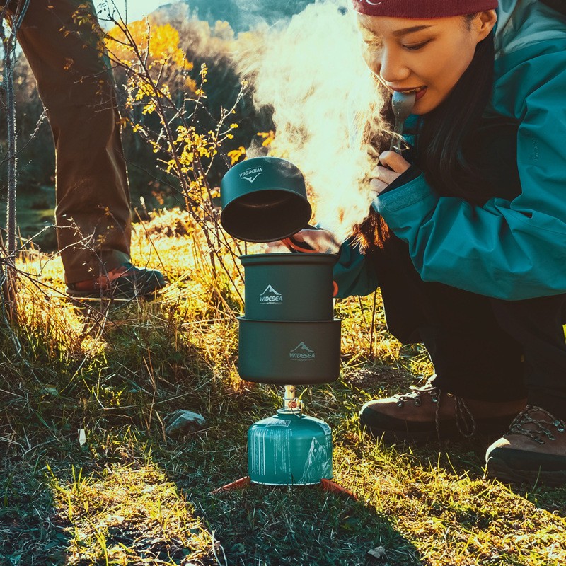 Widesea المحمولة موقد للتخييم  - مراجعة Camping Cooking All In One وسعره