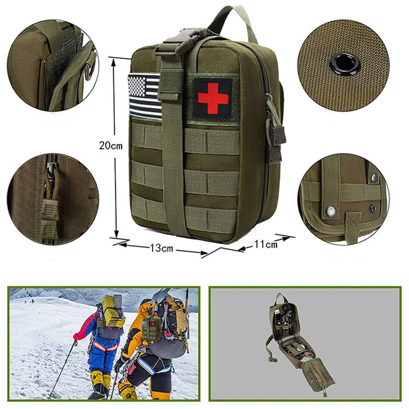 طقم الإسعافات الأولية للتخييم  - مراجعة Camping Cooking Set With Bag وسعره