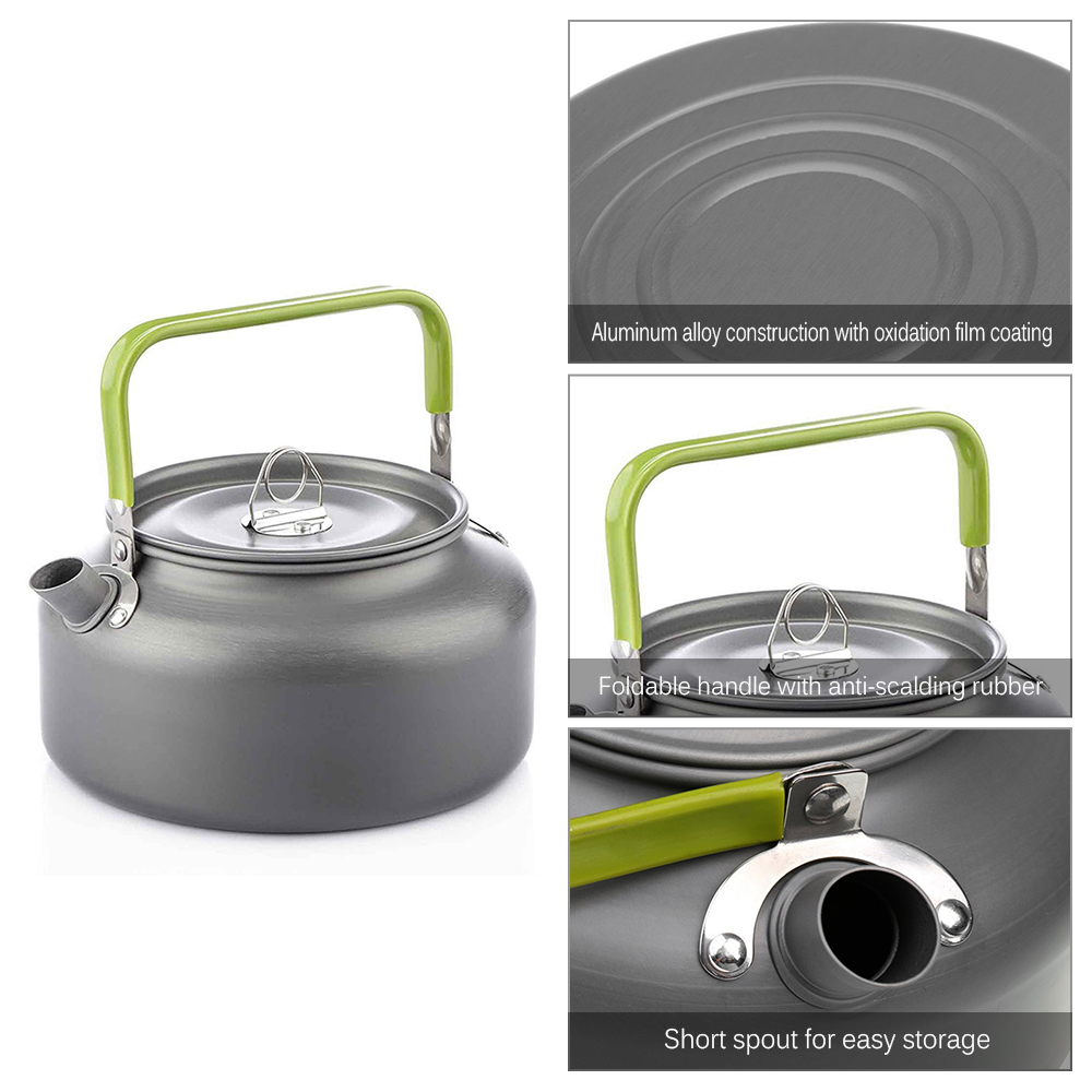المحمولة في الهواء الطلق غلاية - مراجعة Camping Cooking Gear وسعره