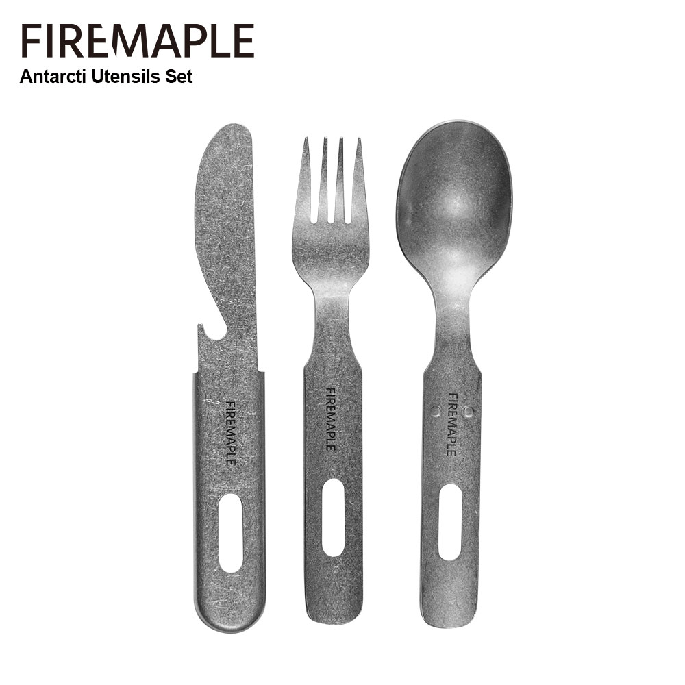 أدوات مائدة للتخييم من الفولاذ - مراجعة Quechua Camping Cooking Set وسعره
