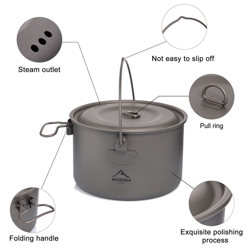 أدوات طاولة تخييم واسعة من الت - مراجعة Camping Cooking Utensil Set وسعره