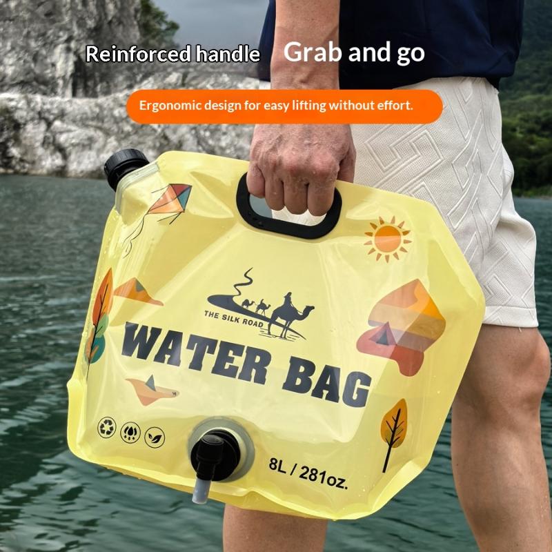 ● حقيبة ماء للتخييم سعة 8 لتر  - مراجعة Camping Cooking Set With Bag وسعره
