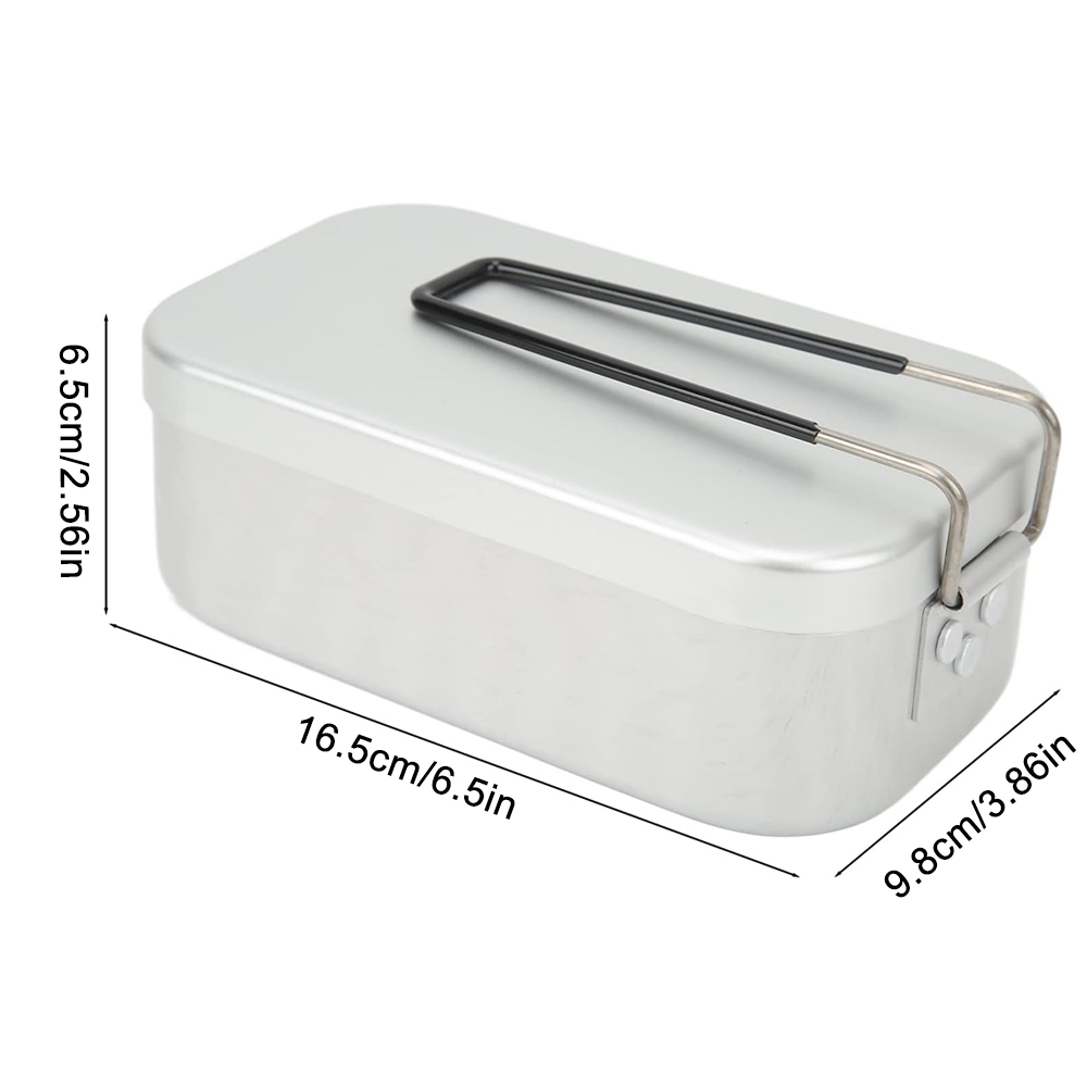800 مللي صناديق الغداء الألومن - مراجعة Camping Cooking Sets وسعره