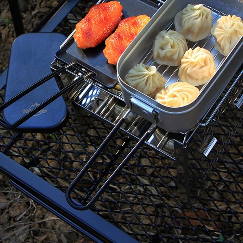 R6FE مجموعة أواني طهي محمولة م - مراجعة Camping No Cooking Meals وسعره