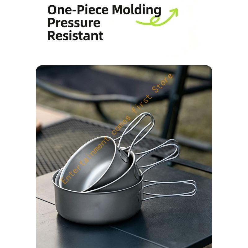 وعاء حقيبة الظهر بجسم معدني لط - مراجعة Camping No Cooking Meals وسعره