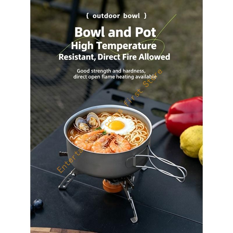 وعاء حقيبة الظهر بجسم معدني لط - مراجعة Camping No Cooking Meals وسعره