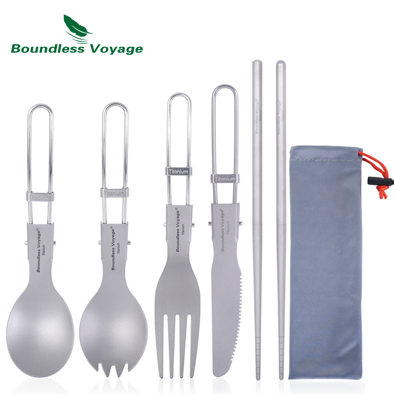 رحلة لا حدود لها التيتانيوم أد - مراجعة Camping Cooking Set Stainless Steel وسعره