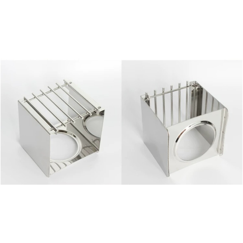 حامل قهوة مربع من الفولاذ المق - مراجعة Camping Cooking Set Stainless Steel وسعره