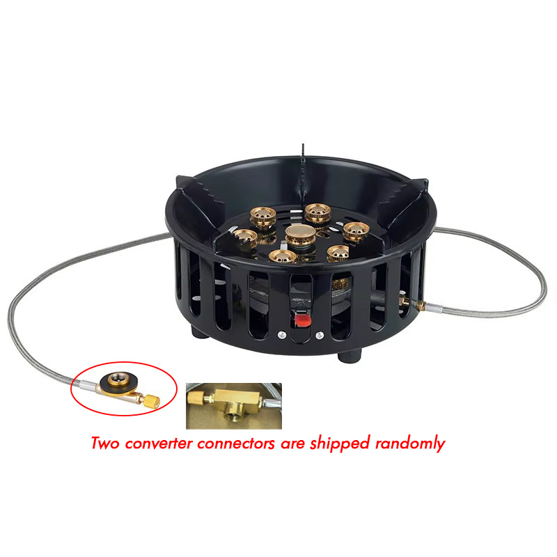 21000 واط قوي النار موقد الطاق - مراجعة Camping Cooking All In One وسعره