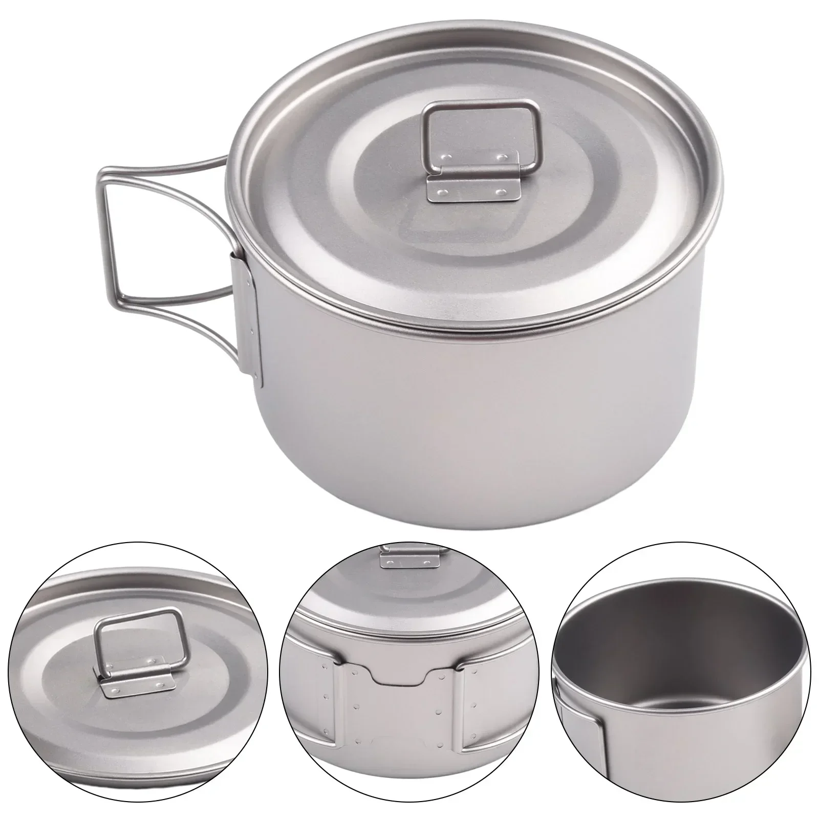 وعاء التيتانيوم مع مقبض قابل ل - مراجعة Camping Cooking Sets وسعره