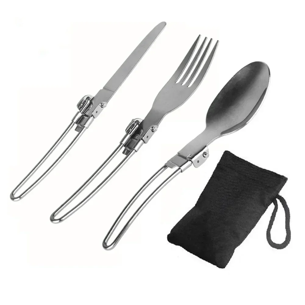 1 مجموعة في الهواء الطلق التخي - مراجعة Camping Cooking Set With Bag وسعره