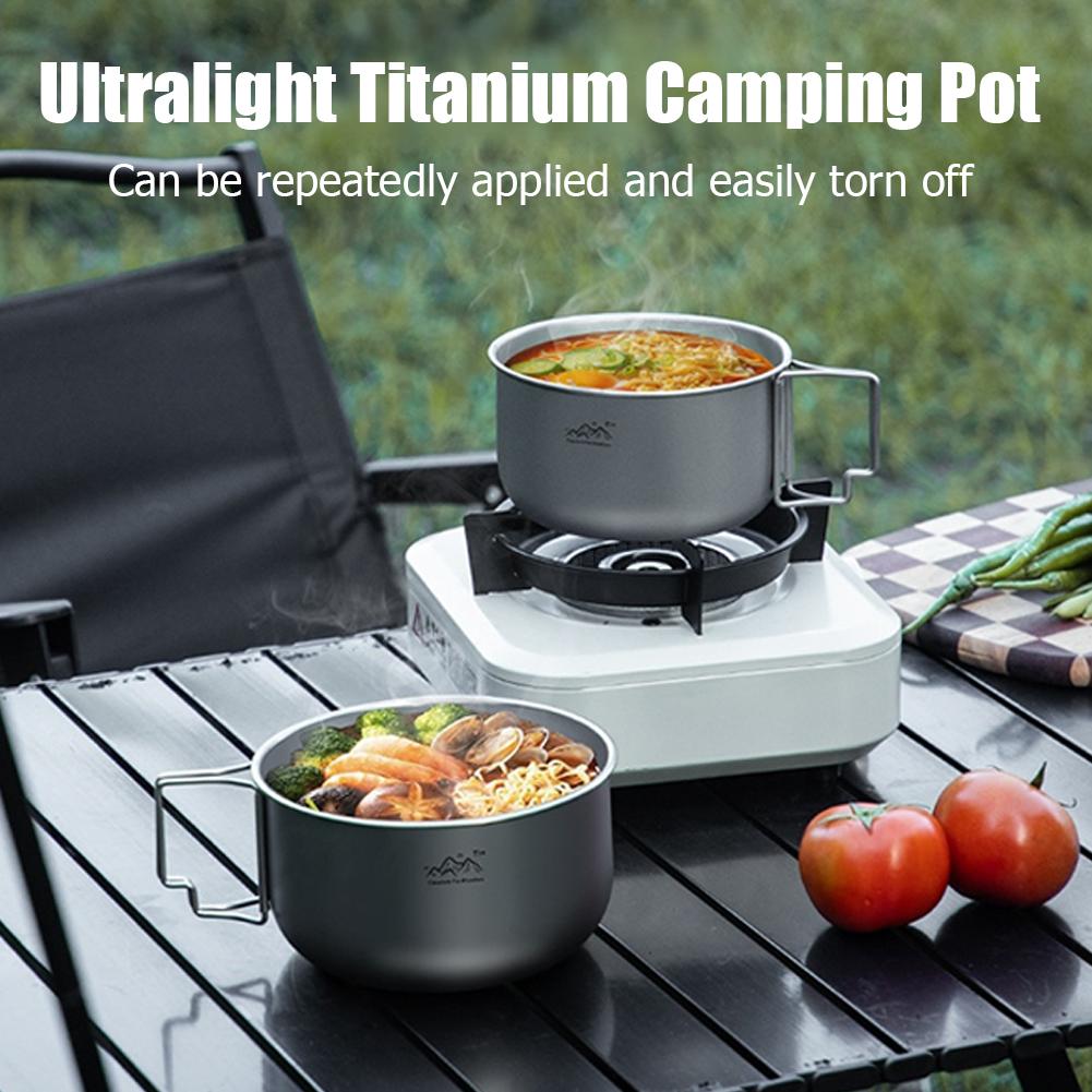 أدوات طهي خفيفة الوزن من التيت - مراجعة Camping Cooking Set Stainless Steel وسعره