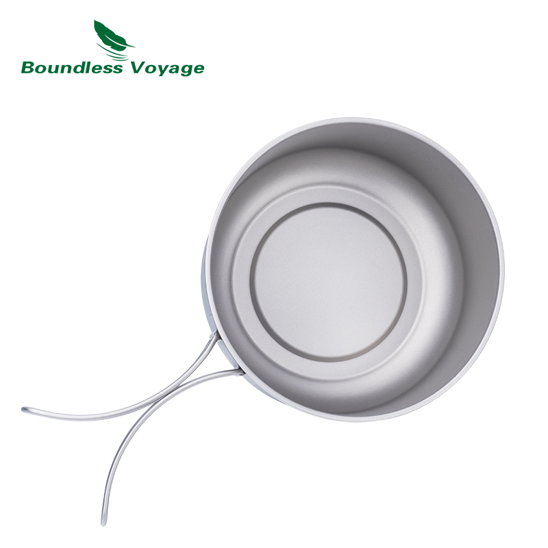 وعاء تخييم من التيتانيوم بدون  - مراجعة Camping Cooking Sets وسعره