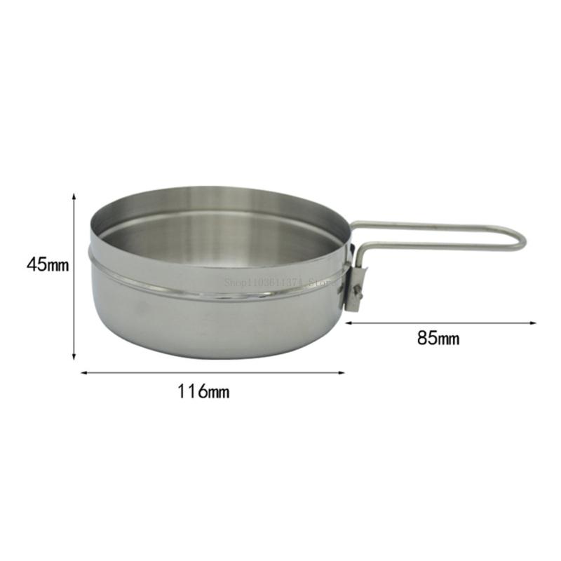 وعاء طهي عميق للتخييم مع غطاء، - مراجعة Camping No Cooking Meals وسعره
