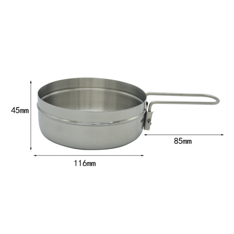 وعاء طهي عميق للتخييم مع غطاء، - مراجعة Camping No Cooking Meals وسعره