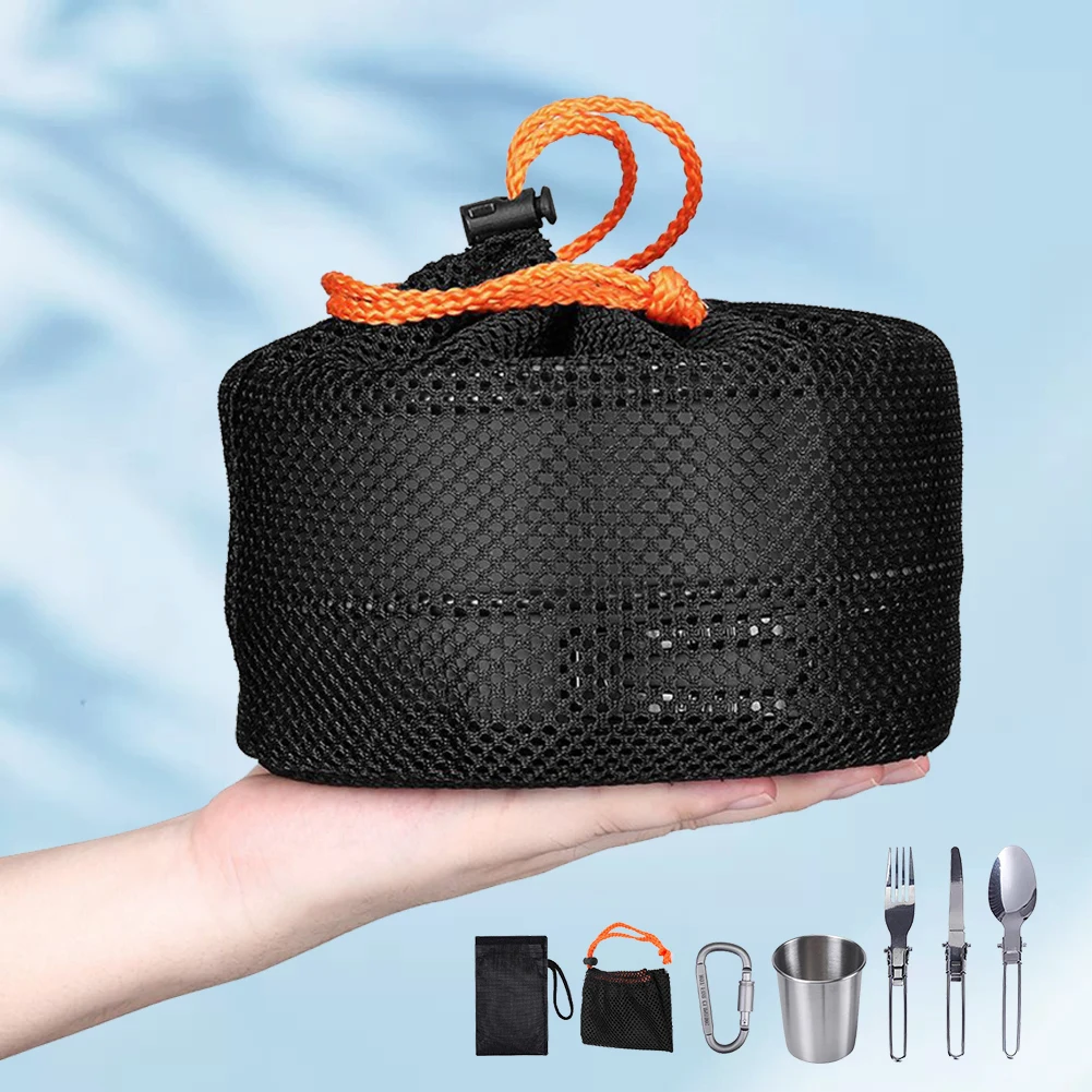 طقم أدوات طهي للتخييم، غلاية و - مراجعة Camping Cooking Sets وسعره