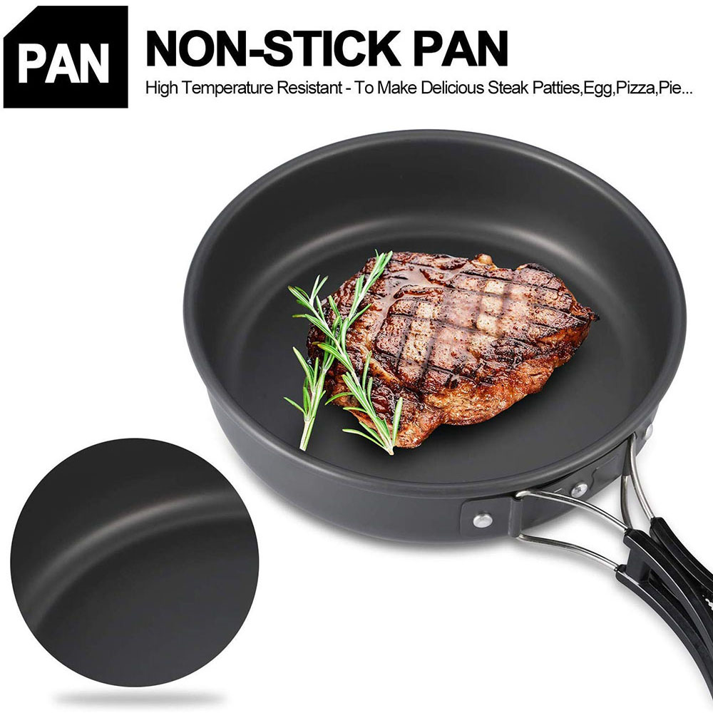 مجموعة أدوات الطهي للتخييم الخ - مراجعة Camping Cooking Utensil Set وسعره