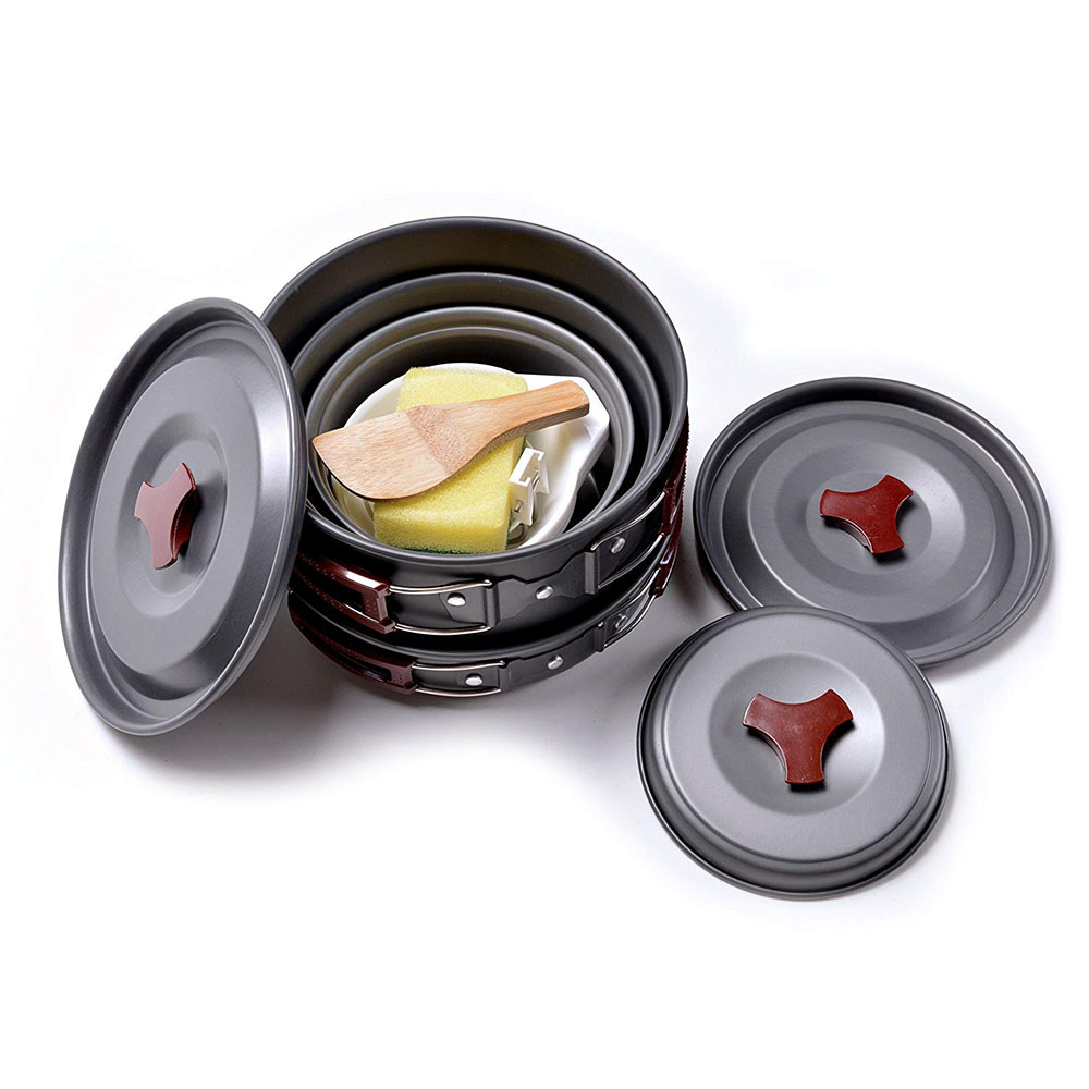 طقم أدوات طهي للتخييم في الهوا - مراجعة Camping Cooking Utensil Set وسعره