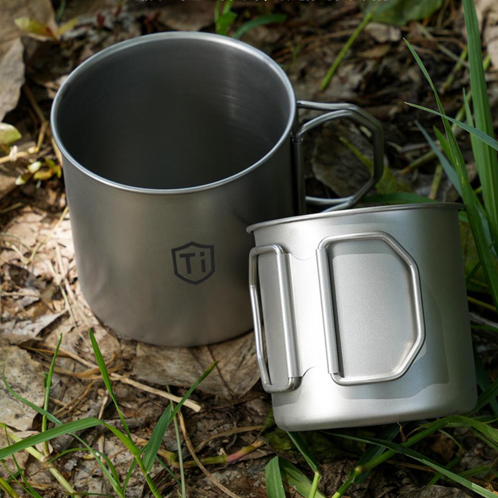 كوب تخييم من التيتانيوم، أدوات - مراجعة Quechua Camping Cooking Set وسعره