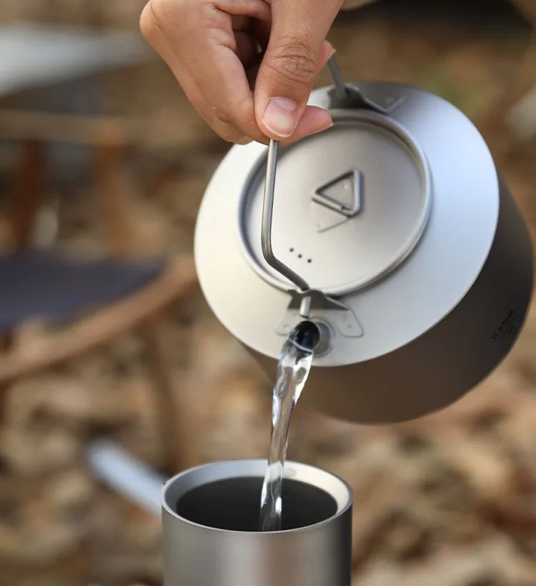 غلاية مياه الطبخ للتخييم، غلاي - مراجعة Camping Cooking Set Stainless Steel وسعره