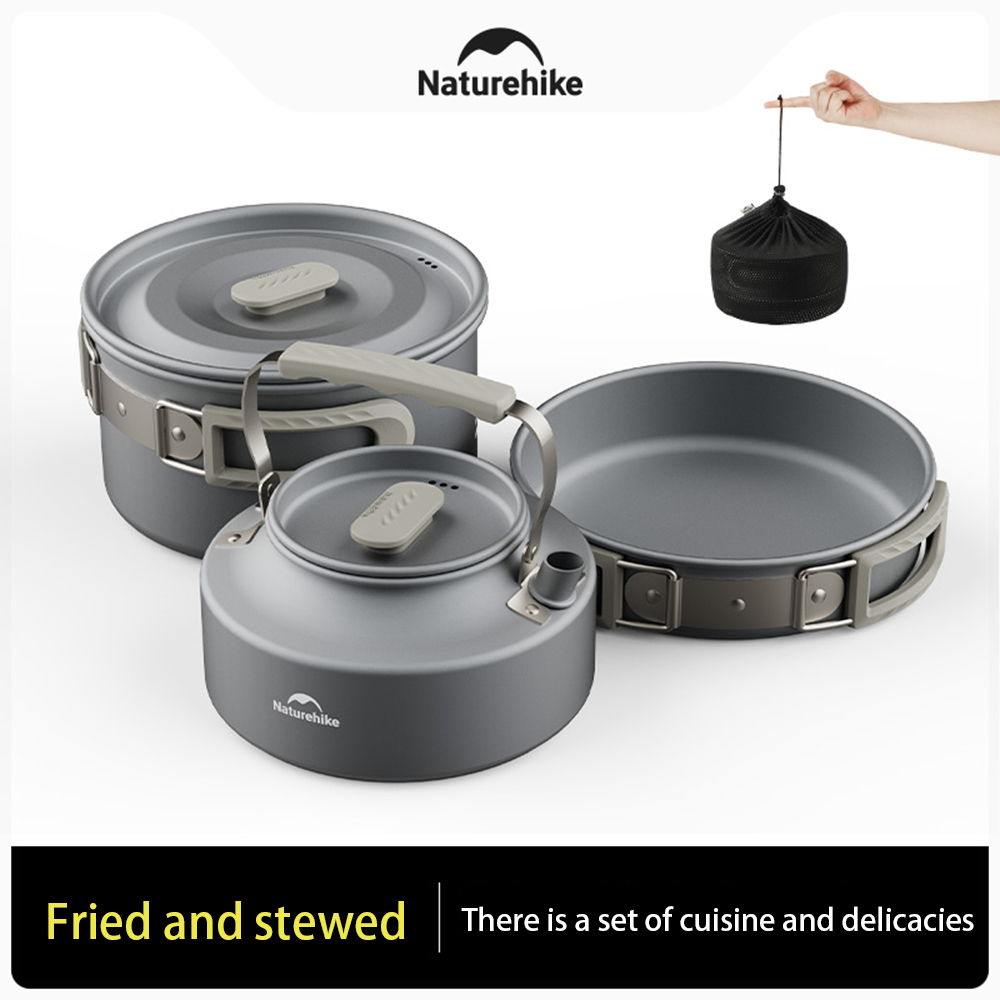 مجموعة أواني خارجية من Natureh - مراجعة Camping Cooking Utensil Set وسعره